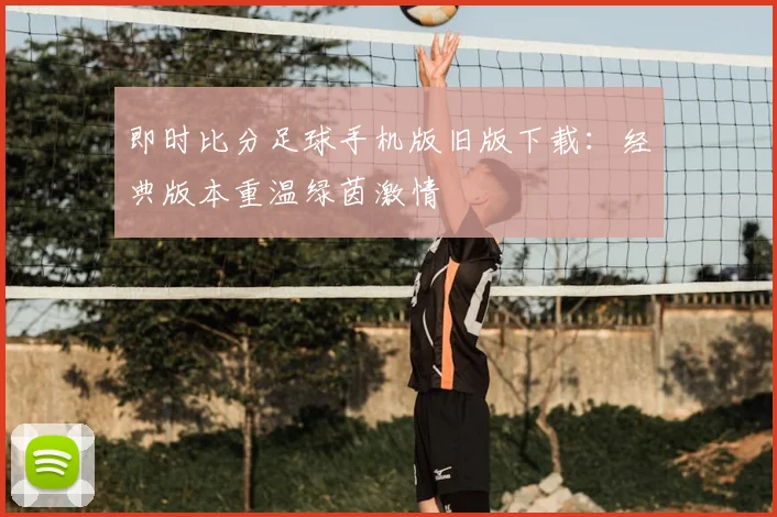 即时比分足球手机版旧版下载：经典版本重温绿茵激情